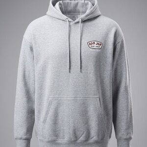 Vintage 2012  Ron Jon  surf shop Men's or woman’s Gray Pullover Hoodie P2P 26”